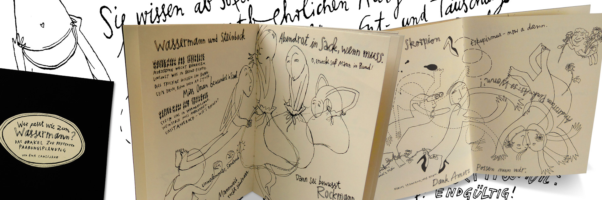 Wer passt wie zum Wassermann – Orakel zur perfekten Paarungsplanung, Hefte