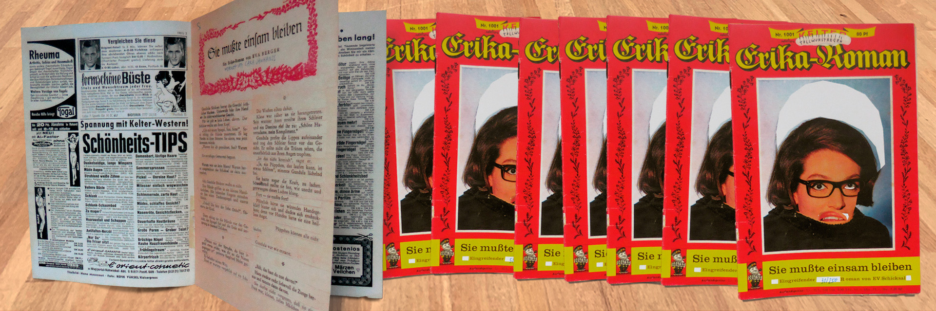 Liebesromantextcollage „Sie mußte einsam bleiben“ edition