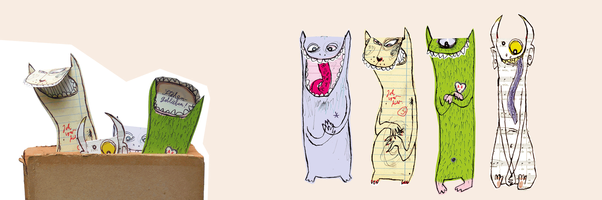 Bücherfresserchen Lesezeichen